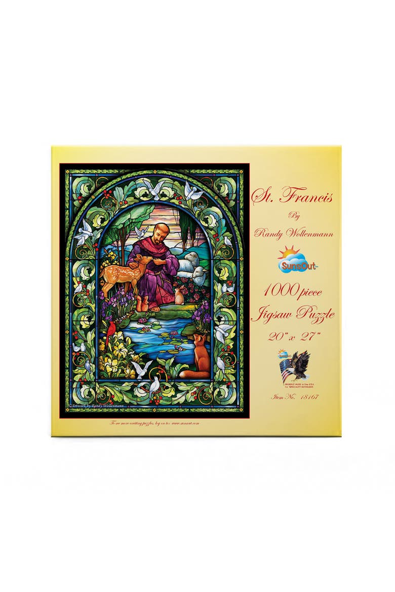 St. Francis 1000 piece Jigsaw Puzzle for Adults, Alternate, color, Multicolor