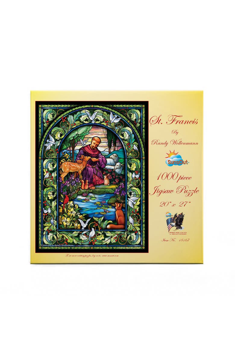 Sunsout St. Francis 1000 piece Jigsaw Puzzle for Adults, Alternate, color, Multicolor
