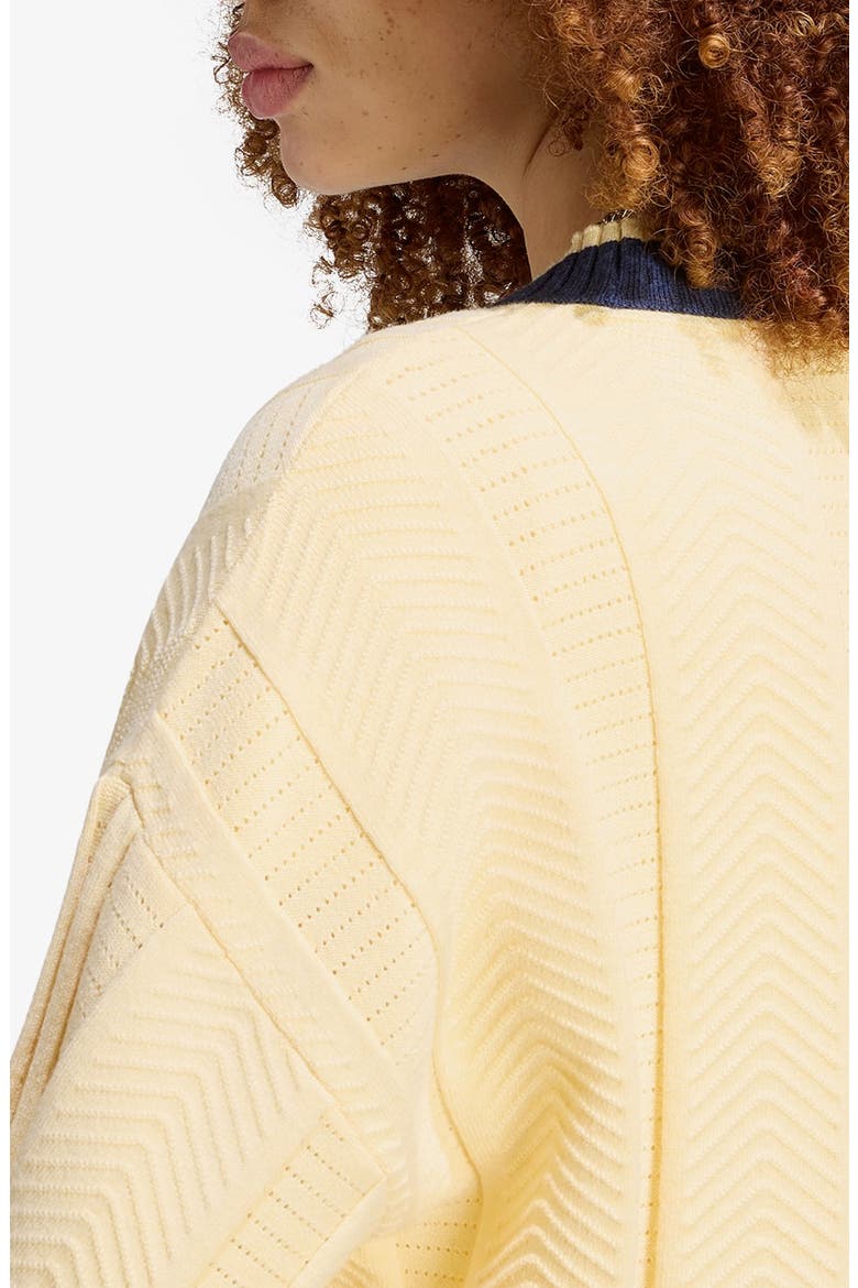 V-Neck Cardigan, Alternate, color, WARM VANILLA