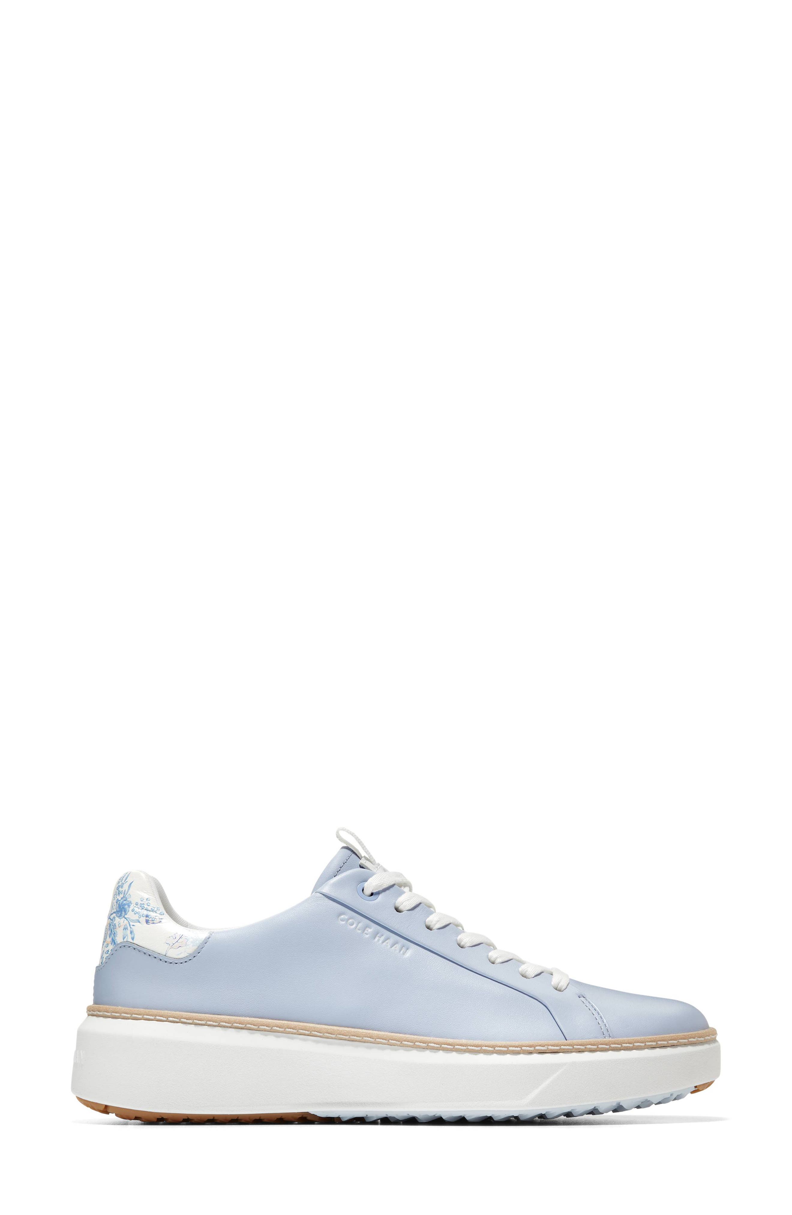GrandPro Topspin Golf Shoe, Alternate, color, HEATHER GREY/ SESAME/ WHITE
