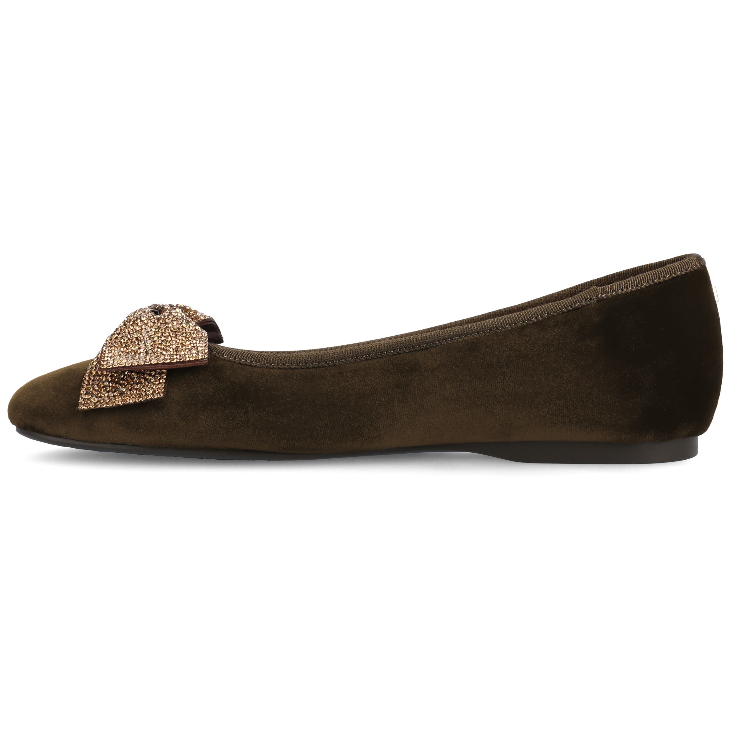 The Hummingbird Jewelry Bow Loafer, Alternate, color, Deep Earth