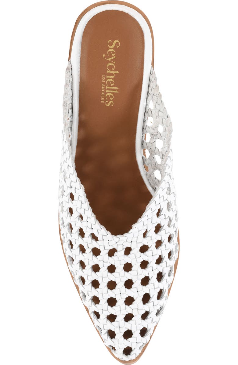 Seychelles Moonshine Woven Mule, Alternate, color, White