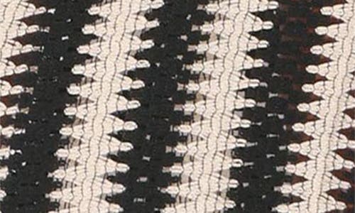 Shop Walter Baker Cassy Openwork Cotton Body-con Dress In Stripe Crochet