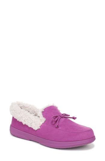 Vionic Claribel Faux Shearling Lined Slipper