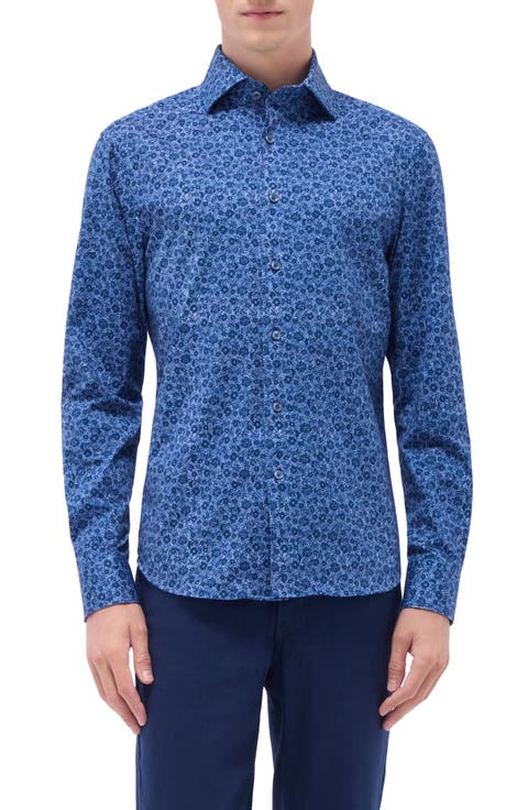 Devon OoohCotton® Floral Button-Up Shirt