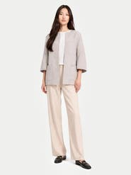 Gobi Cashmere Patch Pocket Cashmere Poncho Jacket