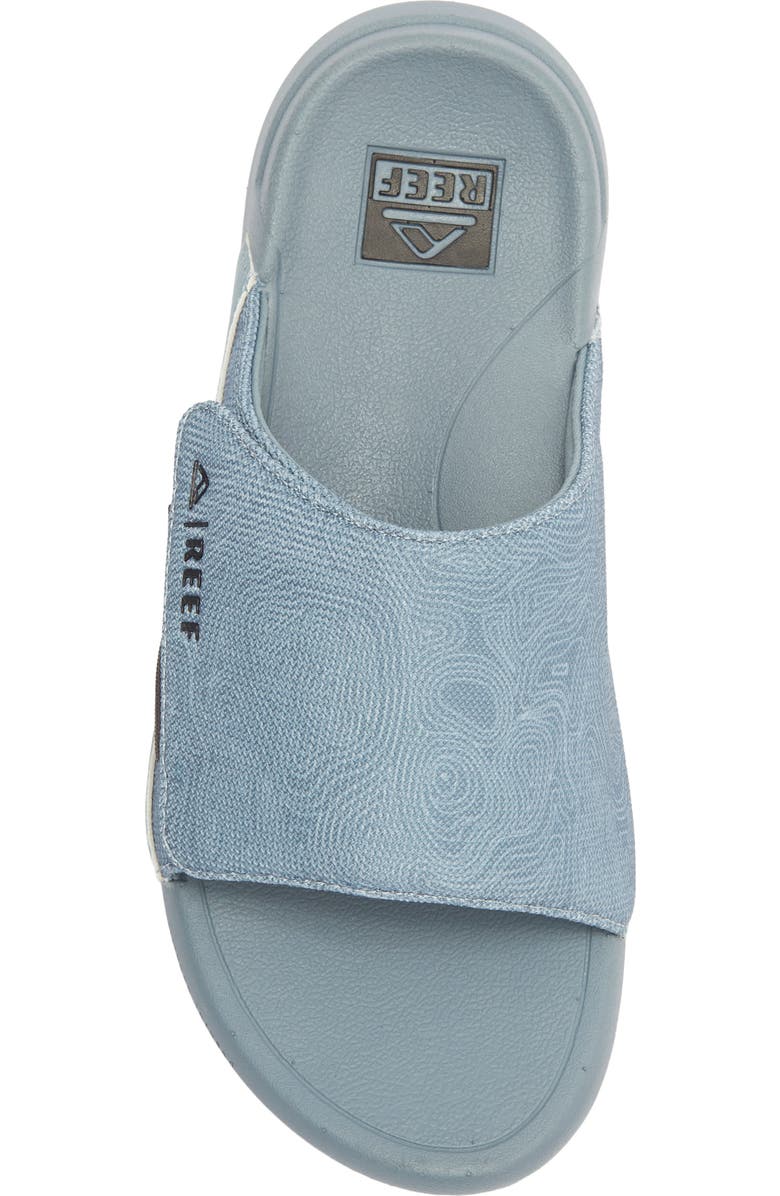 Reef Swell Cruiser Slide Sandal, Alternate, color, Grey Topo