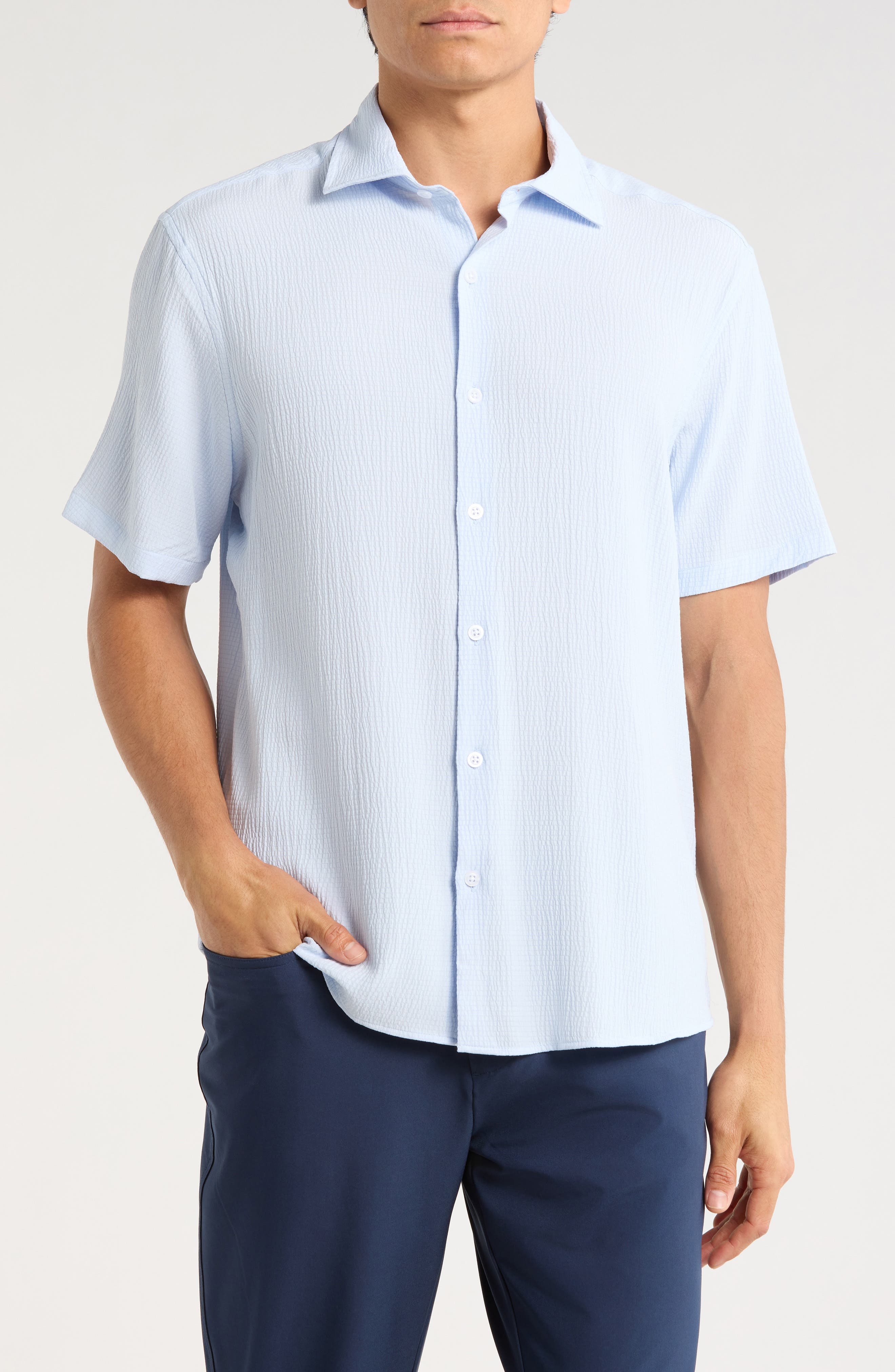 Homer Short Sleeve Button-Up Shirt - image 5