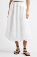 Open Edit Bubble Midi Skirt