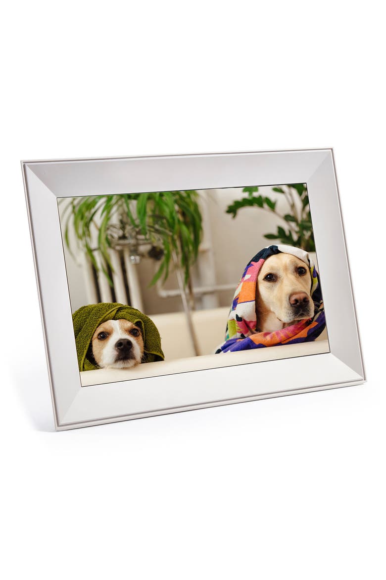 Aura Buddy Digital Photo Frame, Alternate, color, BISCUIT