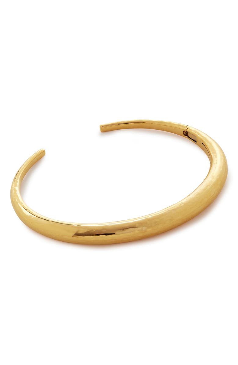 Monica Vinader Deia Cuff Bracelet, Main, color, 18Ct Gold Vermeil/ Ss