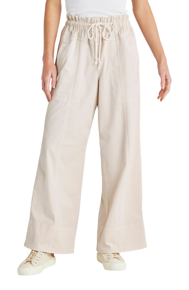 Splendid Annika Paperbag Waist Wide Leg Pants, Main, color,