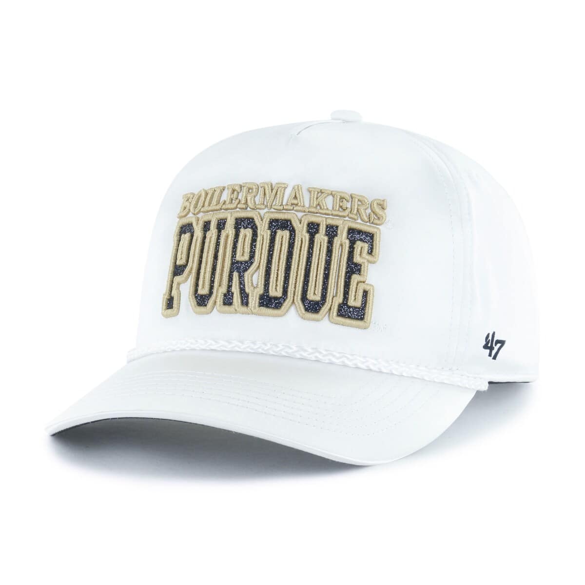 '47 Women's '47 White Purdue Boilermakers Outspoken Hitch Adjustable ...