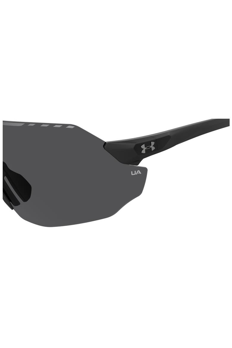 Halftime 99mm Shield Sport Sunglasses, Alternate, color, MATTE BLACK / GREY OLEOPHOBIC