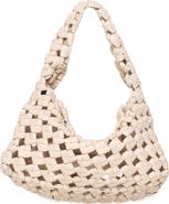 Walter Baker Mackenzie Woven Knot Shoulder Bag