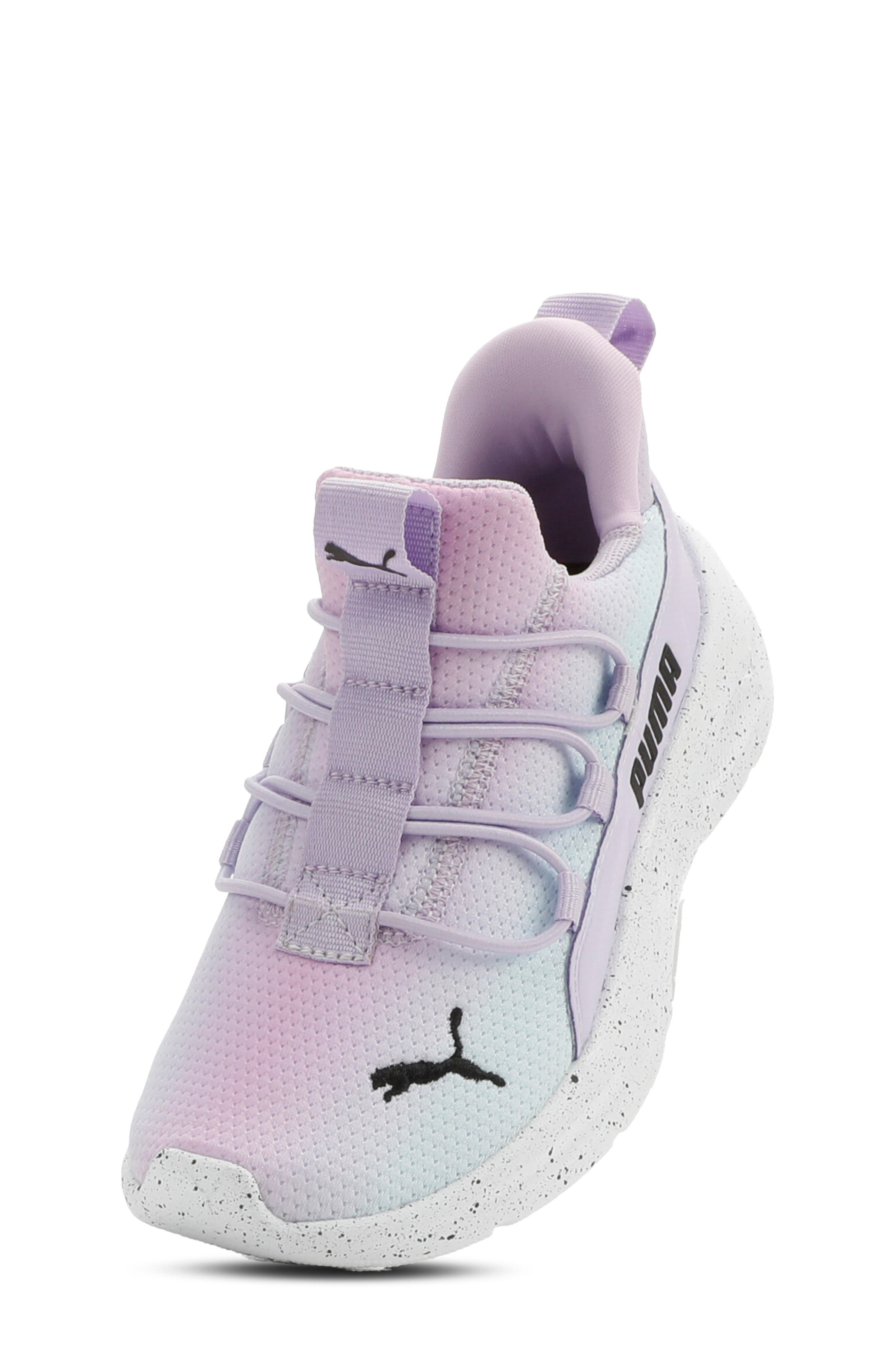 Kids' One4All 2.0 Fade Speckle Running Shoe, Alternate, color, LIGHT LAVENDER/ MAUVE/ BLACK