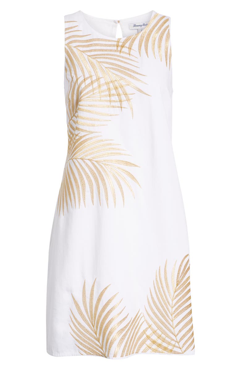 Tommy Bahama Lanailette Embroidered Shift Dress, Alternate, color, 