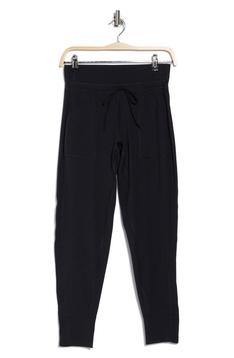 Free People Solid Never Better Joggers, Alternate, color, Black