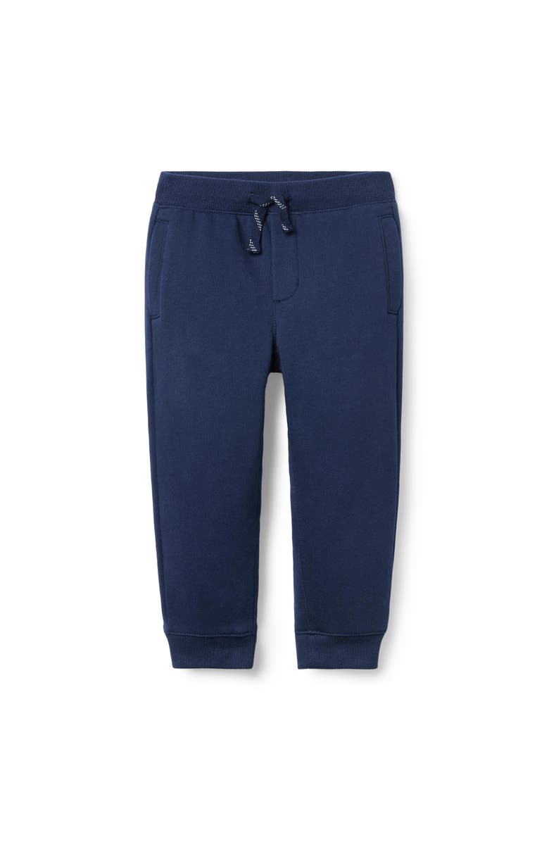 Janie and Jack The French Terry Jogger, Main, color, Blue