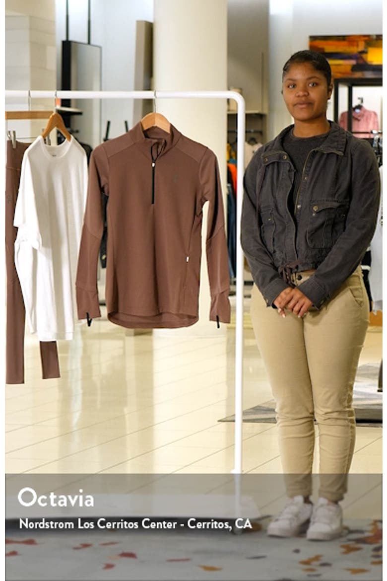 Climate Quarter Zip Running Top video