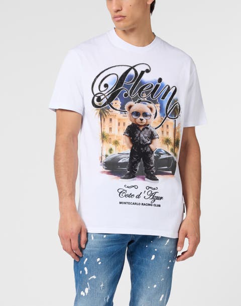 Round Neck T-Shirt Teddy Racing Men