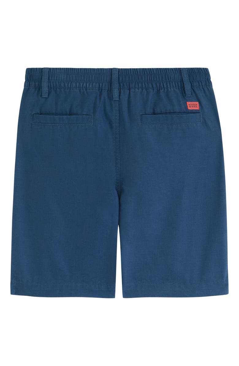 Scotch & Soda Kids' Half Panama Shorts, Alternate, color, Dark Obsidian