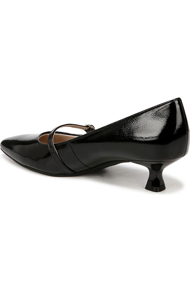 LifeStride Madelyn Mary Jane Pointed Toe Kitten Heel Pump, Alternate, color, Black