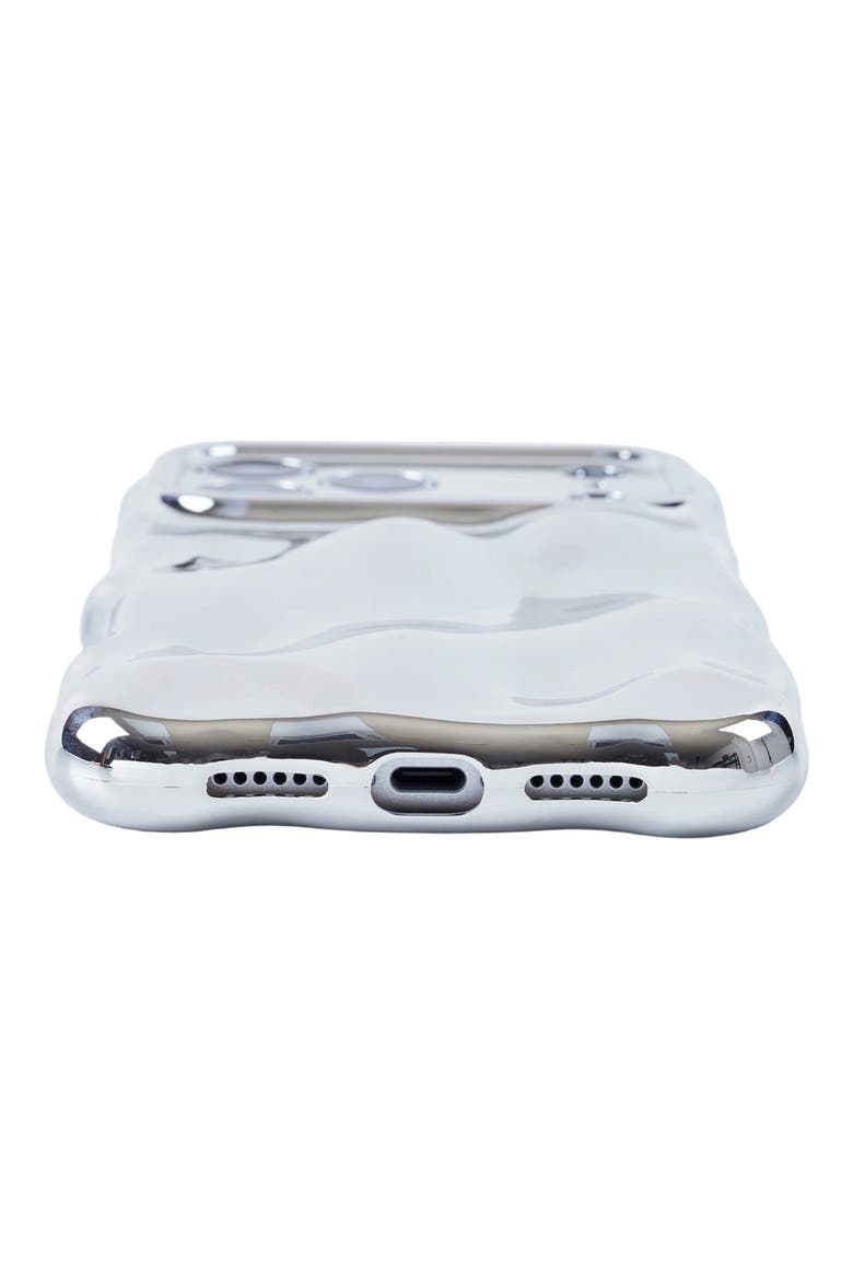 Bubbles iPhone 17 Pro Max Case, Alternate, color, CHROME