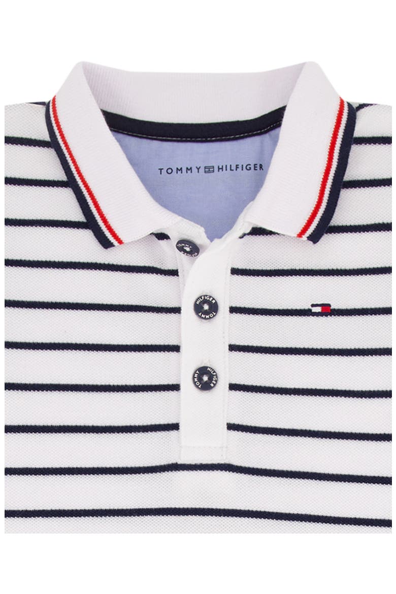 Kids' Polo Romper, Alternate, color, NAVY