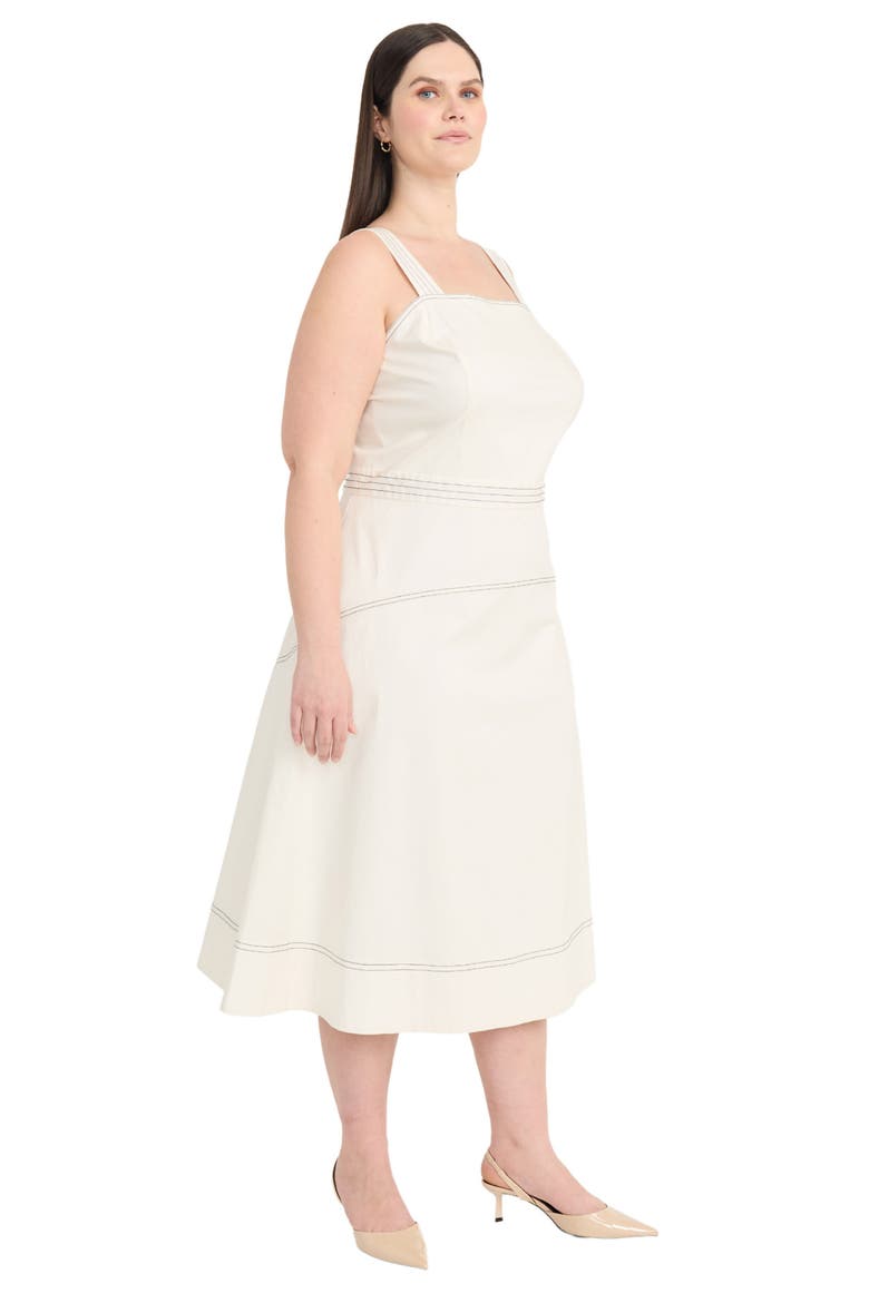 Midi Tank Dress, Alternate, color, SUGAR IVORY