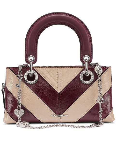 Benoite Chevron Shoulder Bag