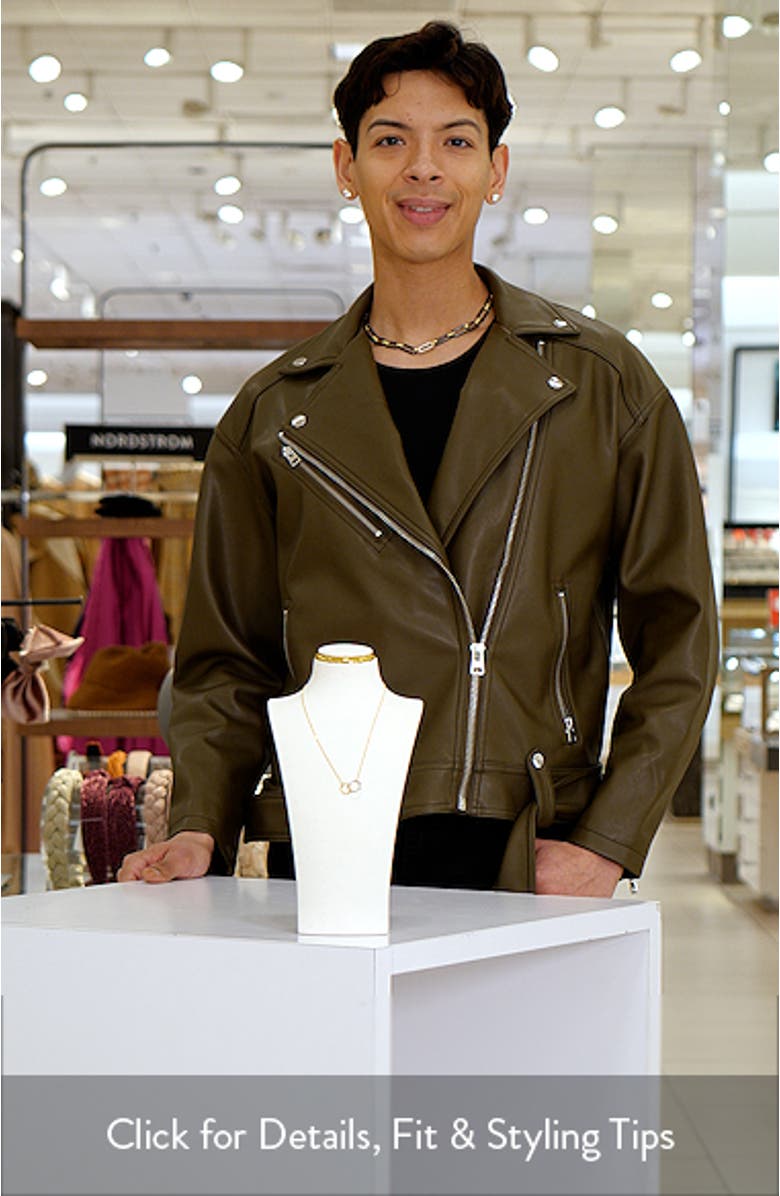 Infinity Link Short Necklace, sales video thumbnail