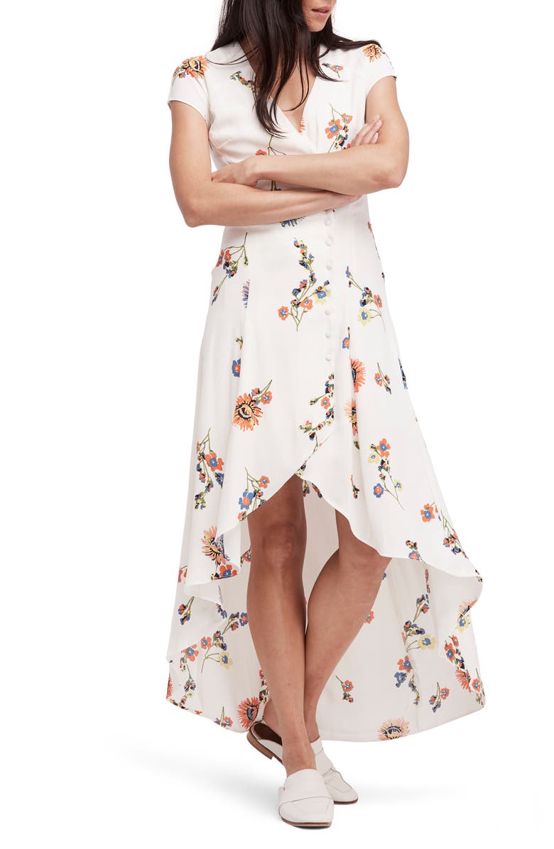 Free People Lost in You Midi Dress, Alternate, color, 