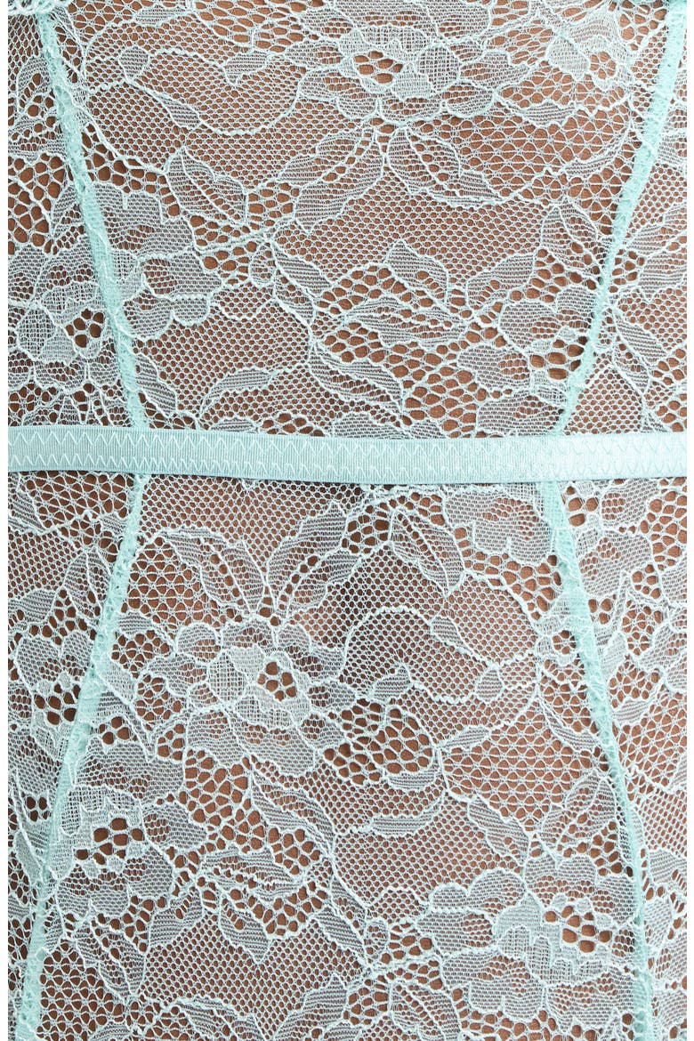 Lace Underwire Bodysuit, Alternate, color, POWDER BLUE