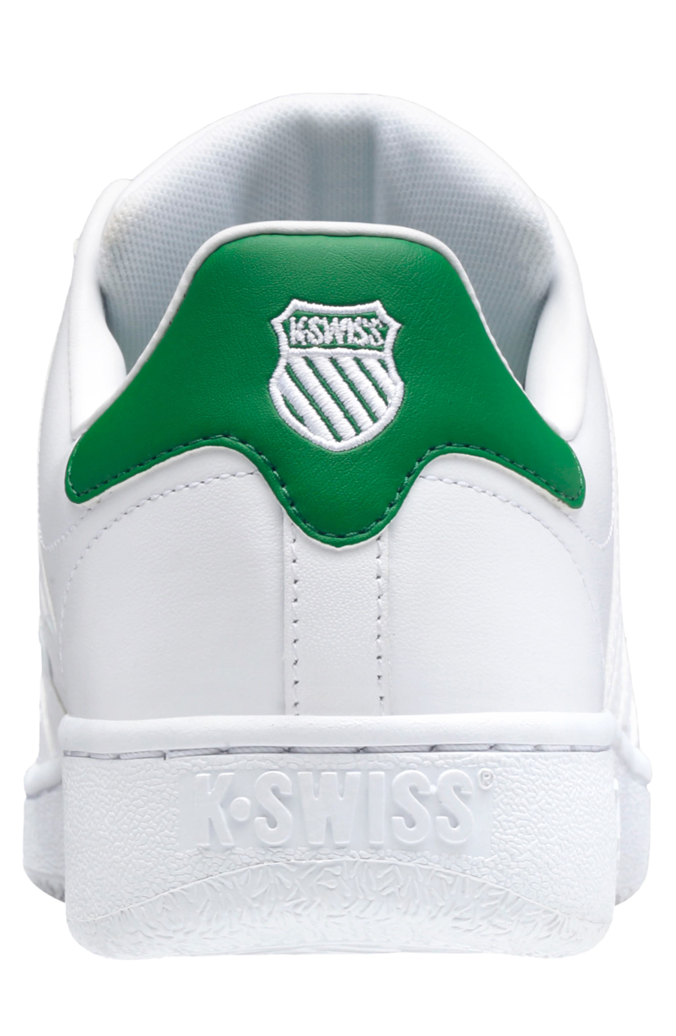 Classic VN Sneaker, Alternate, color, WHITE/ LAWN GREEN