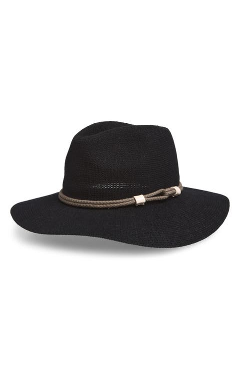Cotton Knit Panama Hat