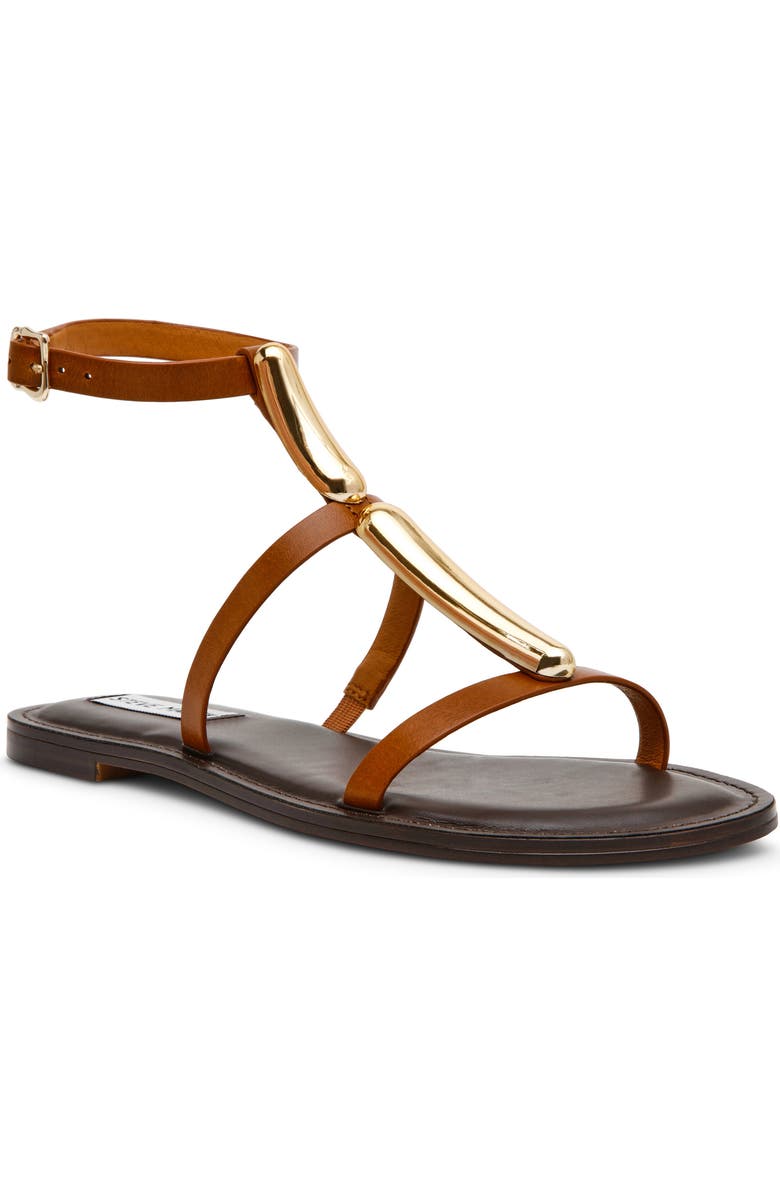 Steve Madden Alma Gladiator Sandal, Main, color, Tan Leather