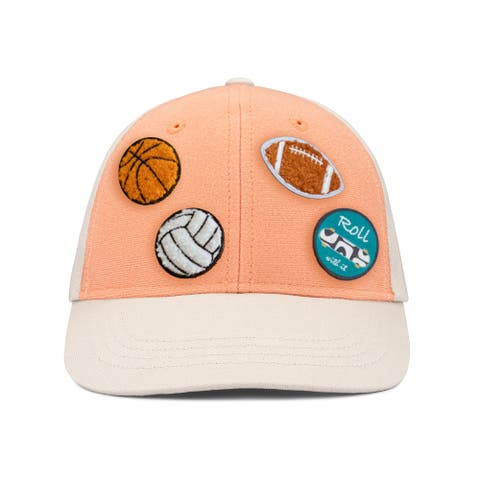 Toddler Ball Cap + Sports Patches
