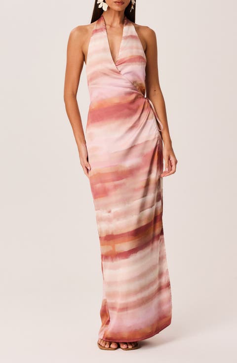 Atlanna Wrap Maxi Dress