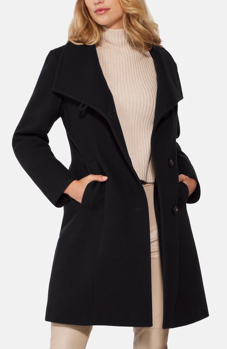 Norwegian Wool Waterproof Wool Blend Coat with 750 Fill Power Quilted Down Lining, Alternate, color, 