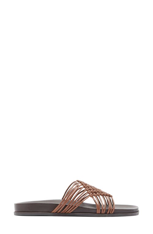 Jeffrey Campbell Plait Sandal In Tan