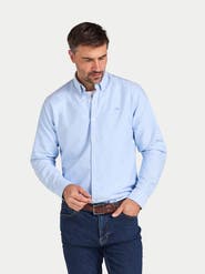 Raging Bull Long Sleeve Oxford Shirt