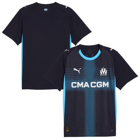 Men's Puma  Navy Olympique Marseille 2025/26 Replica Away Jersey