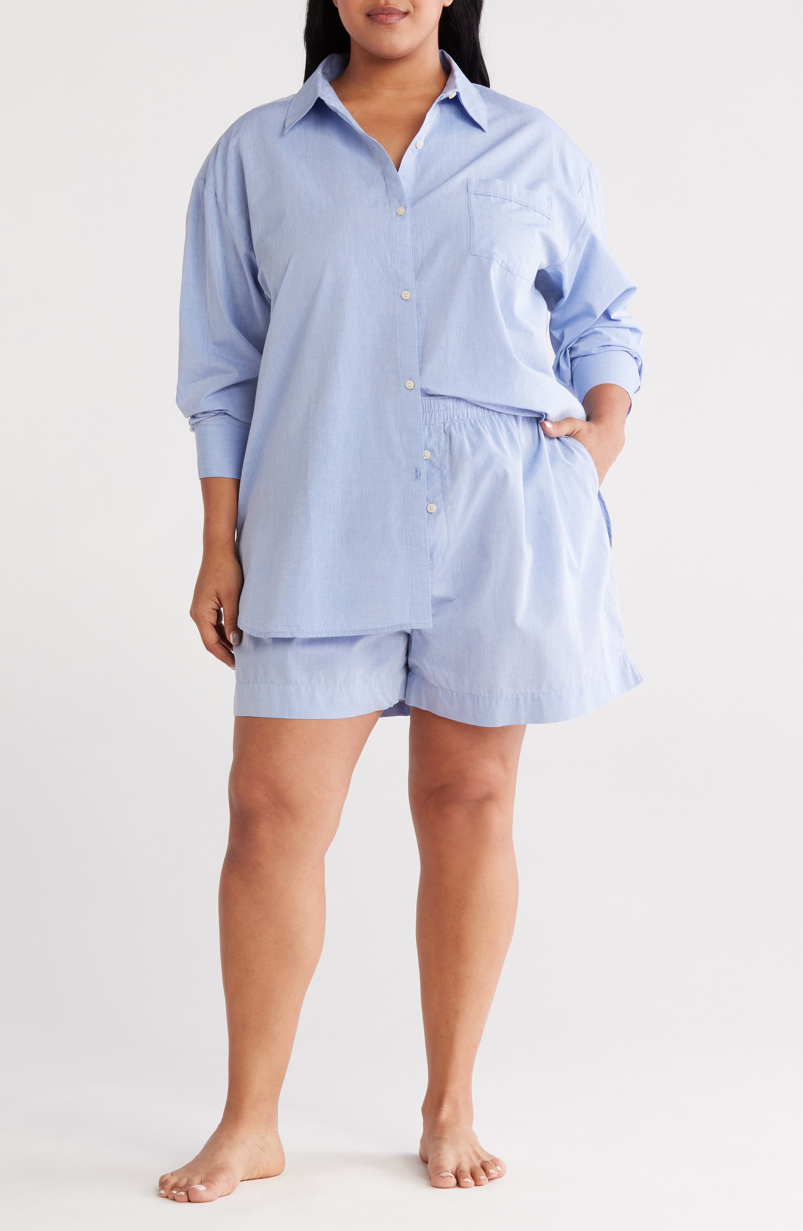 Nordstrom Yarn Dye Stripe Short Pajamas