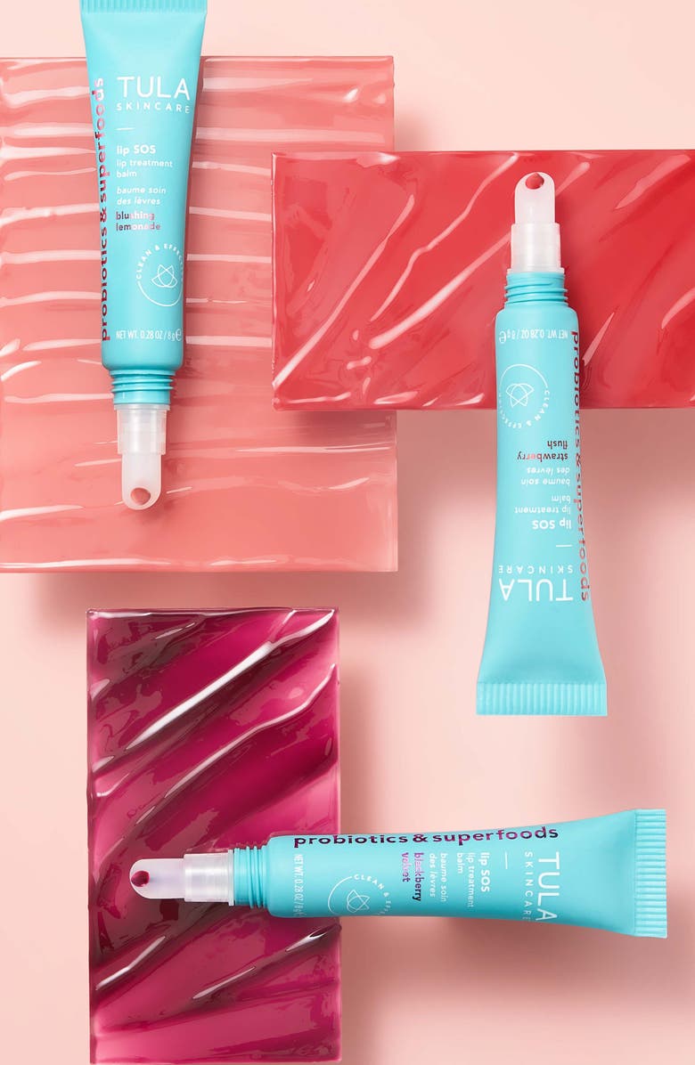 TULA Skincare Lip SOS Lip Treatment Balm Set USD $66 Value, Alternate, color,