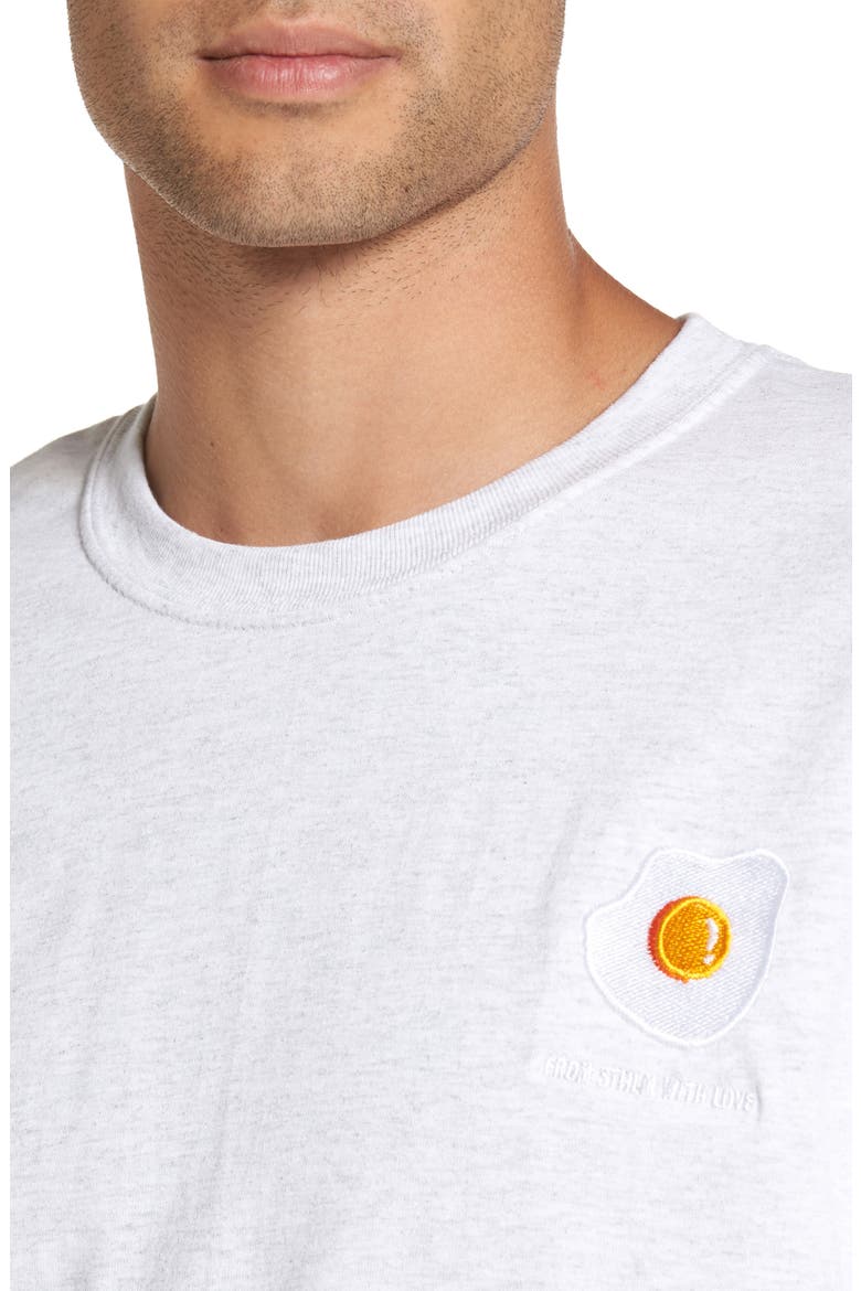 NIKBEN Egg T-Shirt, Alternate, color, GREY