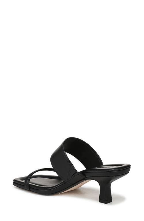 Vince Cora Kitten Heel Slide Sandal In Black