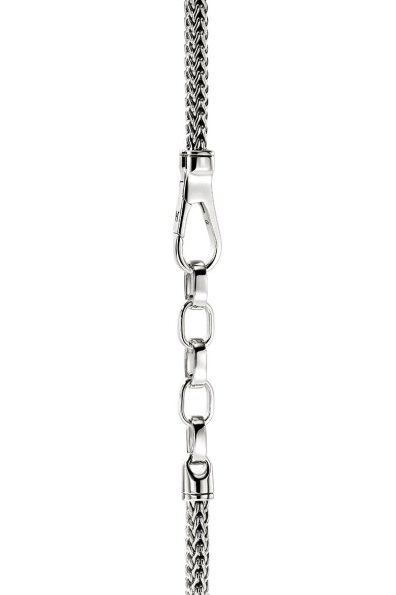 Heishi Necklace, Sterling Silver, Gemstones, Alternate, color, SILVER
