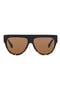 Georgie 58mm Gradient Flat Top Sunglasses