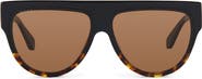 DIFF Georgie 58mm Gradient Flat Top Sunglasses